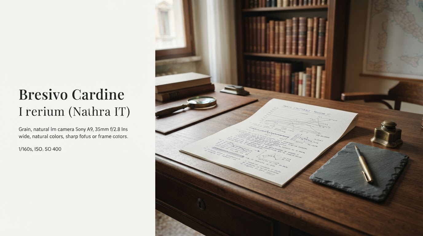 Bresivo Cardine — interfaccia di ricerca su dati di mercato